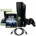 Console Microsoft Xbox 360 Slim c/ 4GB de Memória + Controle s/ Fio + Cabo HDMI + Game Forza 3 + Game Alan Wake