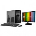 Computador CCE c/ Intel Pentium E5800, 2GB, 500GB, Gravador de DVD e Windows 7 + Monitor LCD LED AOC 18,5" E943FWSK Widescreen